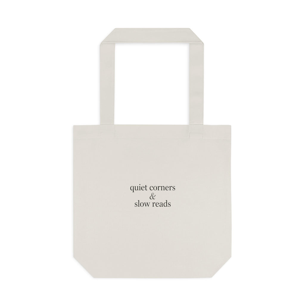 Quiet Corners & Show Reads Cotton Tote Bag