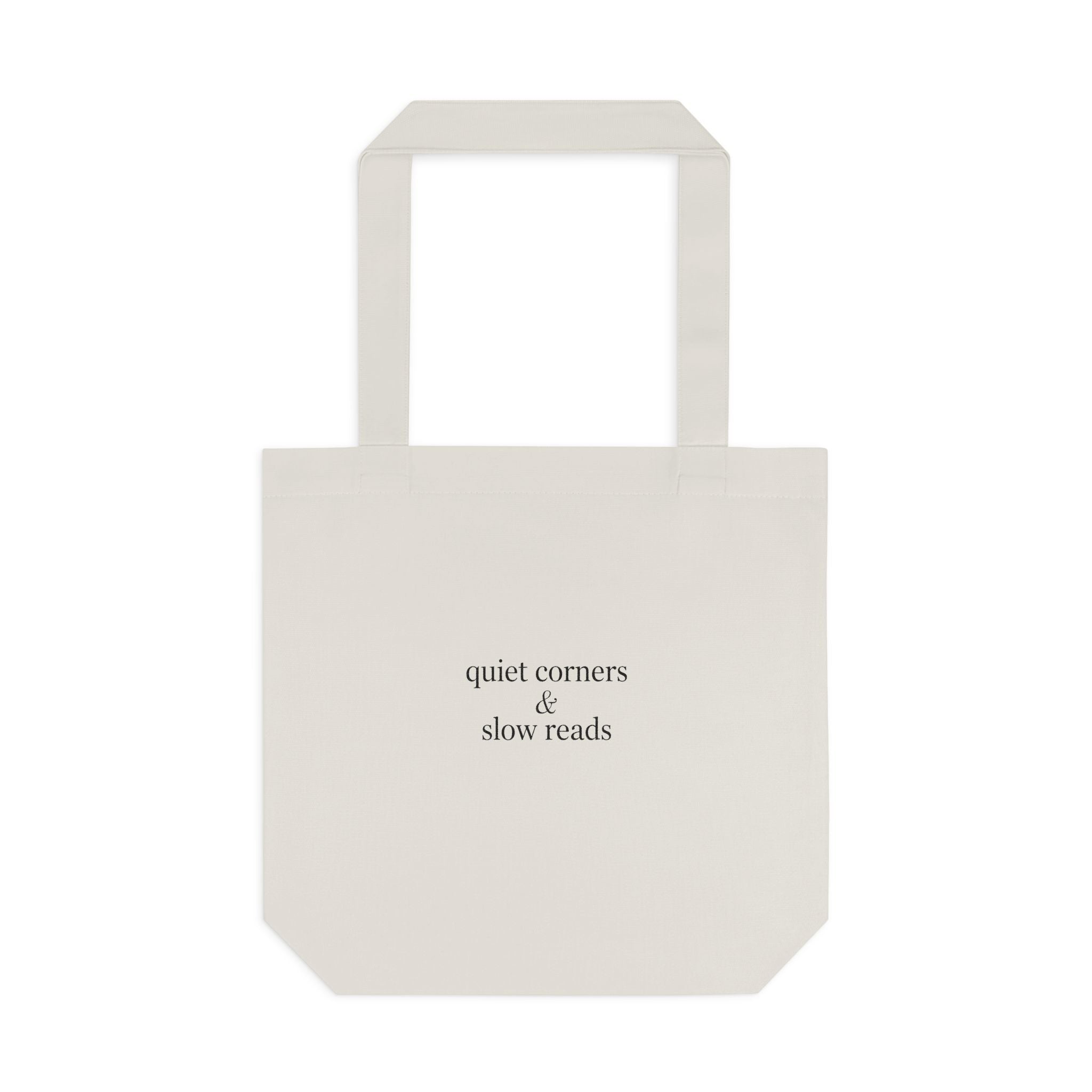 Quiet Corners & Show Reads Cotton Tote Bag