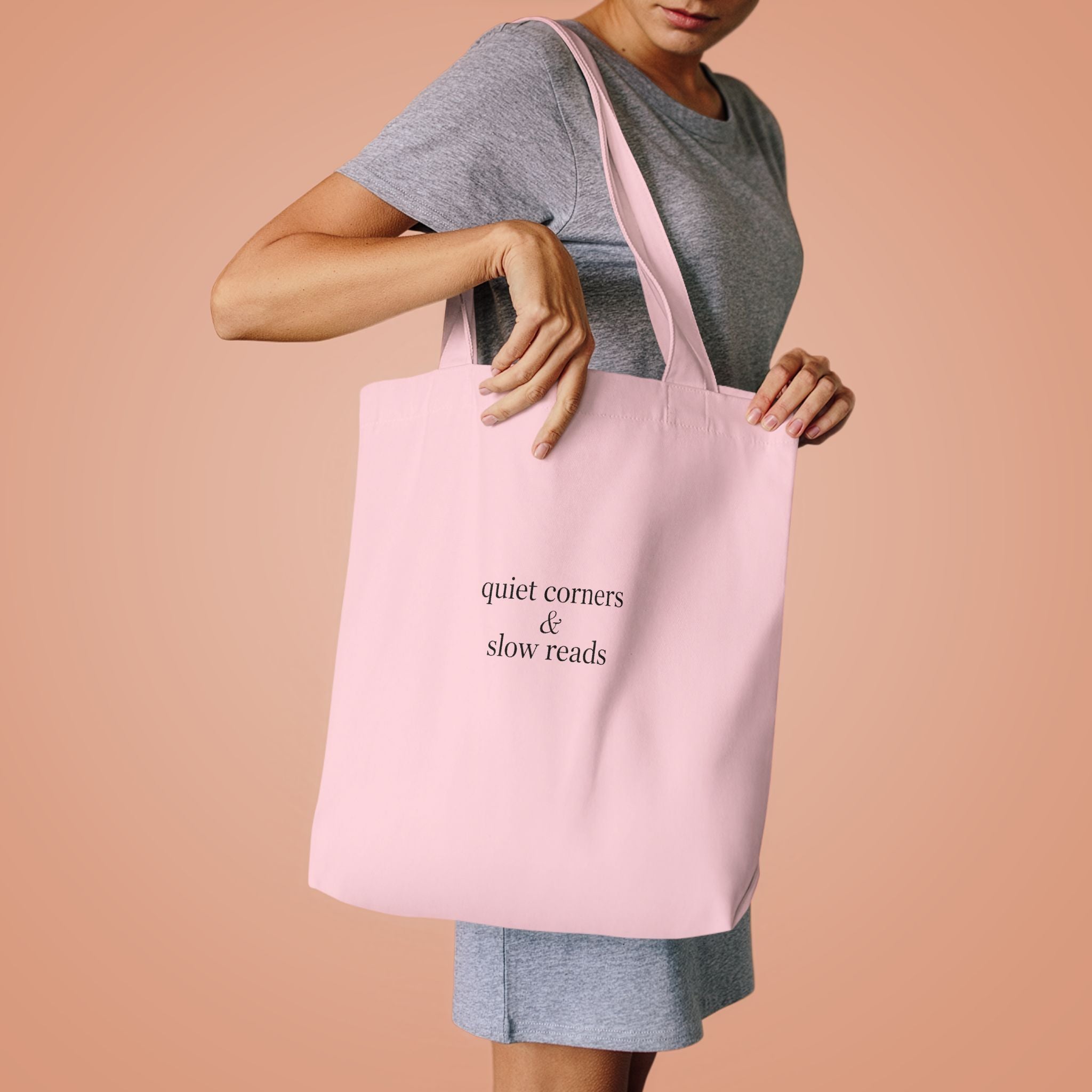 Quiet Corners & Show Reads Cotton Tote Bag