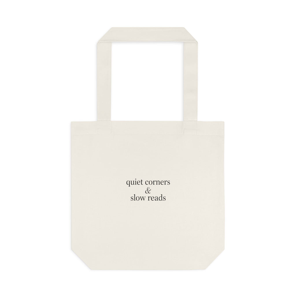Quiet Corners & Show Reads Cotton Tote Bag