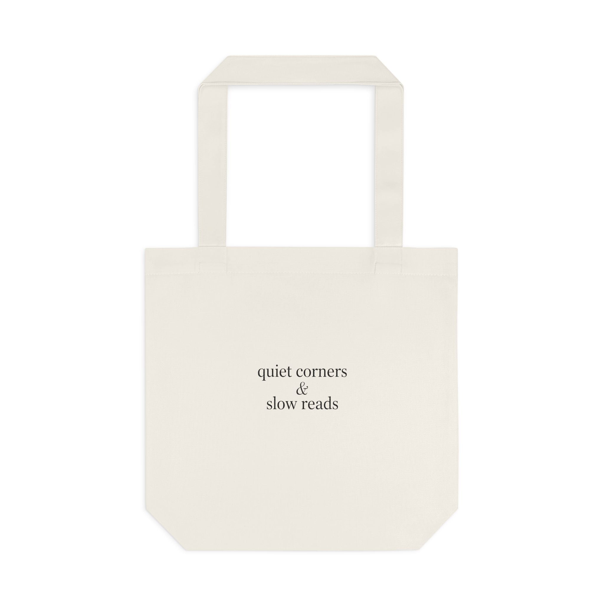 Quiet Corners & Show Reads Cotton Tote Bag