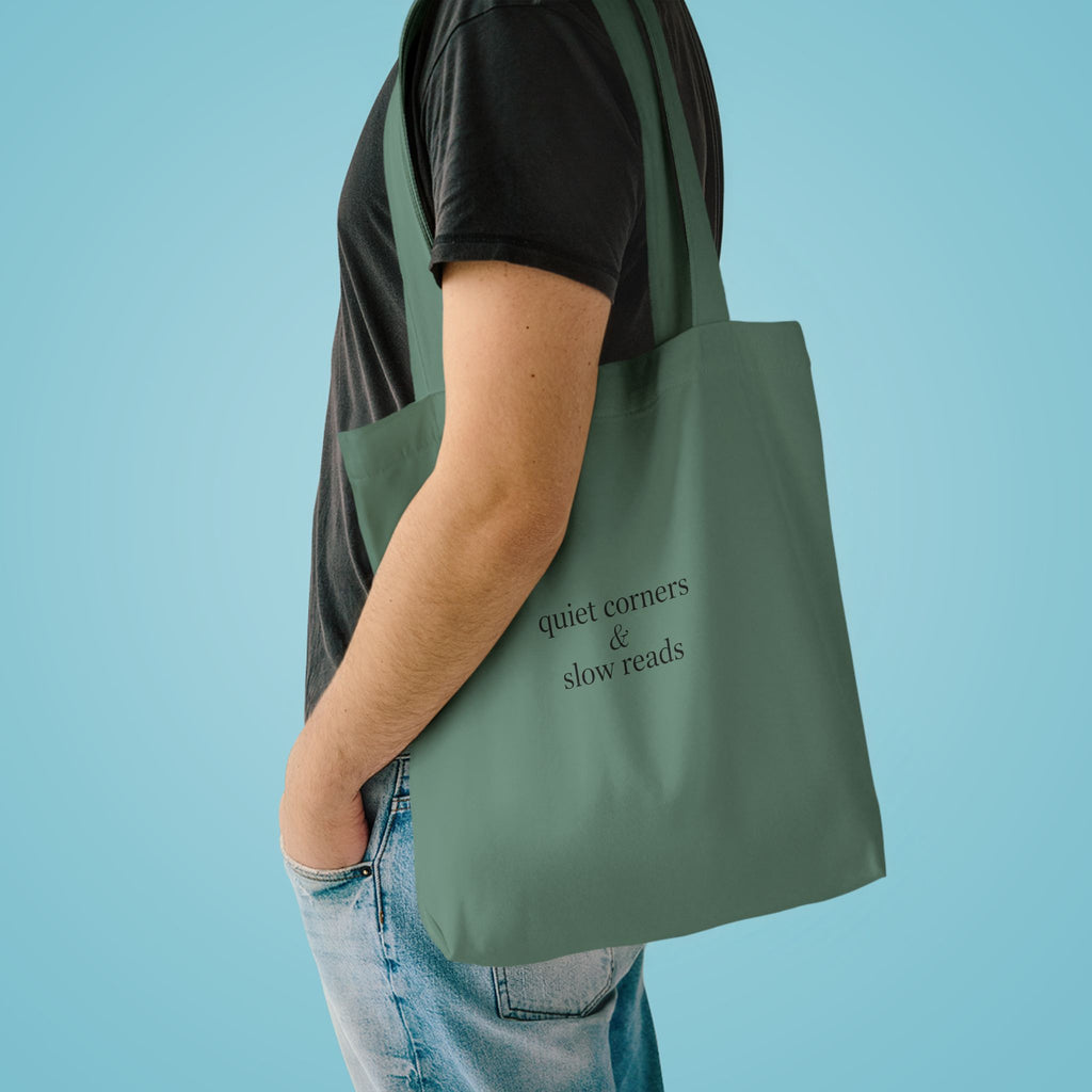 Quiet Corners & Show Reads Cotton Tote Bag