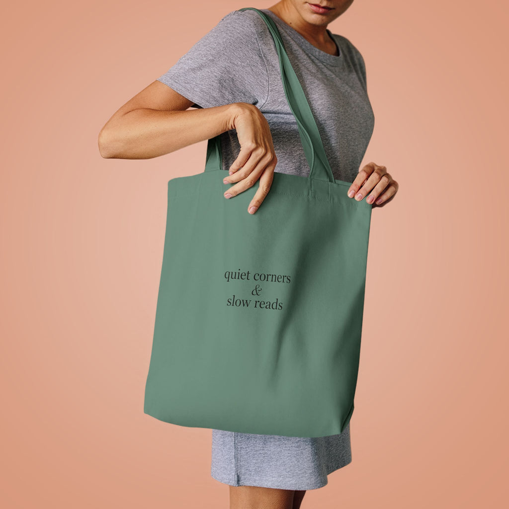 Quiet Corners & Show Reads Cotton Tote Bag