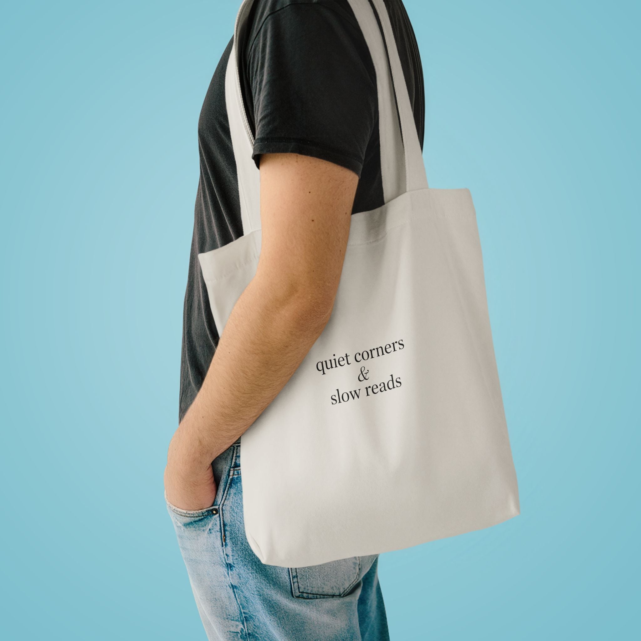 Quiet Corners & Show Reads Cotton Tote Bag