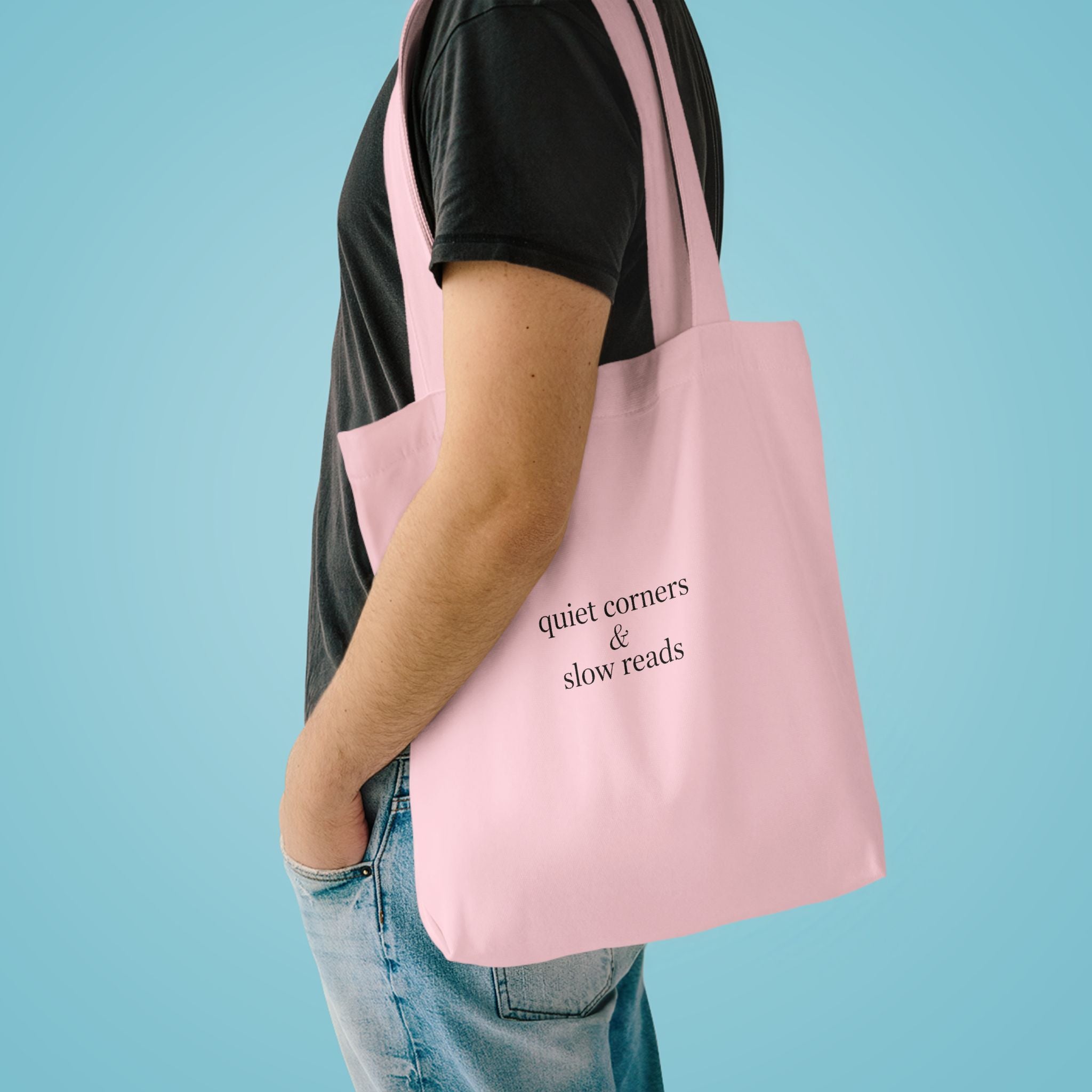 Quiet Corners & Show Reads Cotton Tote Bag