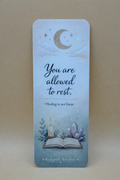 You are allowed to rest Bookmark